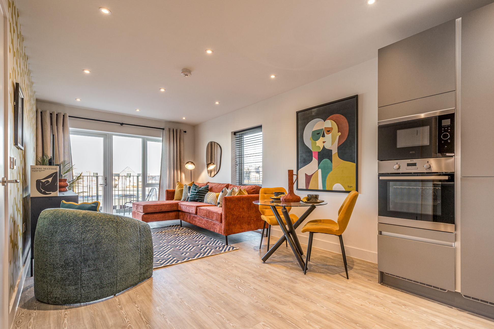 Plot A12 - Kitchen / Dining / Living - The Franklin Building