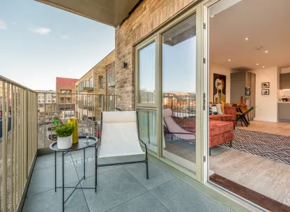 Marleigh Park - Apartment A12, The Franklin Building - Balcony