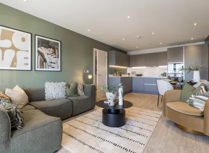 Marleigh Park - Plot A08 - Living/Dining/Kitchen