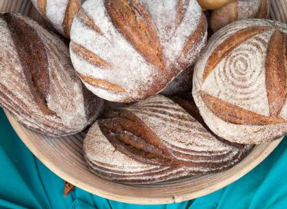 Sourdough bread bowl