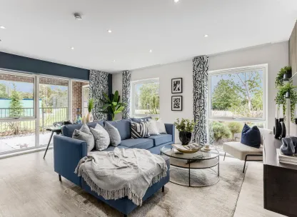 Marleigh Park 2 beroom showhome, living room