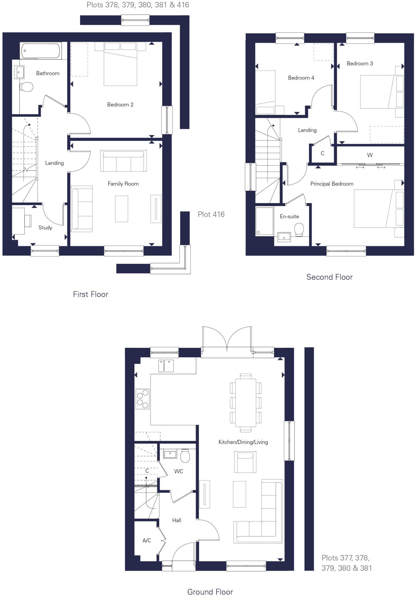 The Mulberry Floorplan