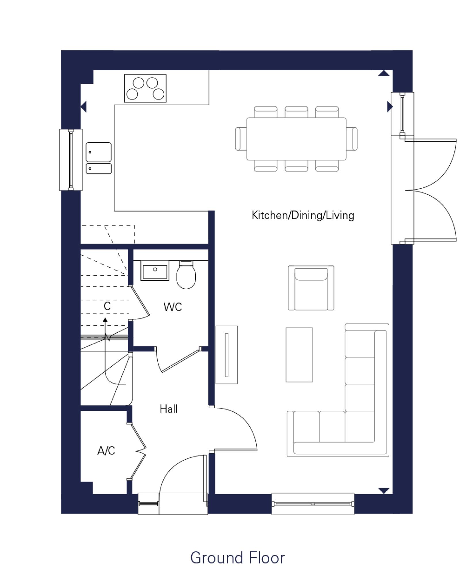 The Mulberry Ground Floor 