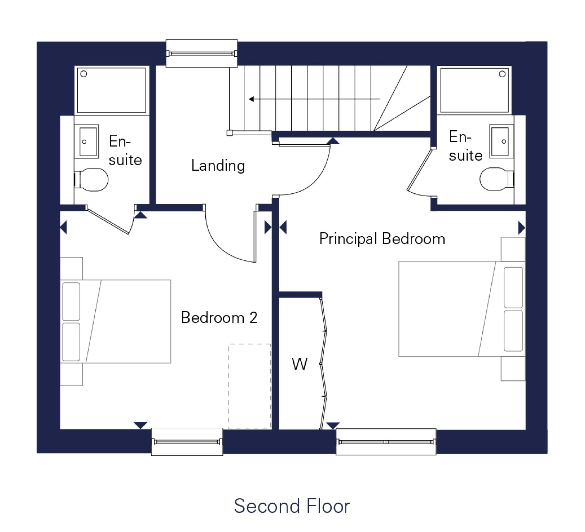 Marleigh Park - The Beech - Second Floor 