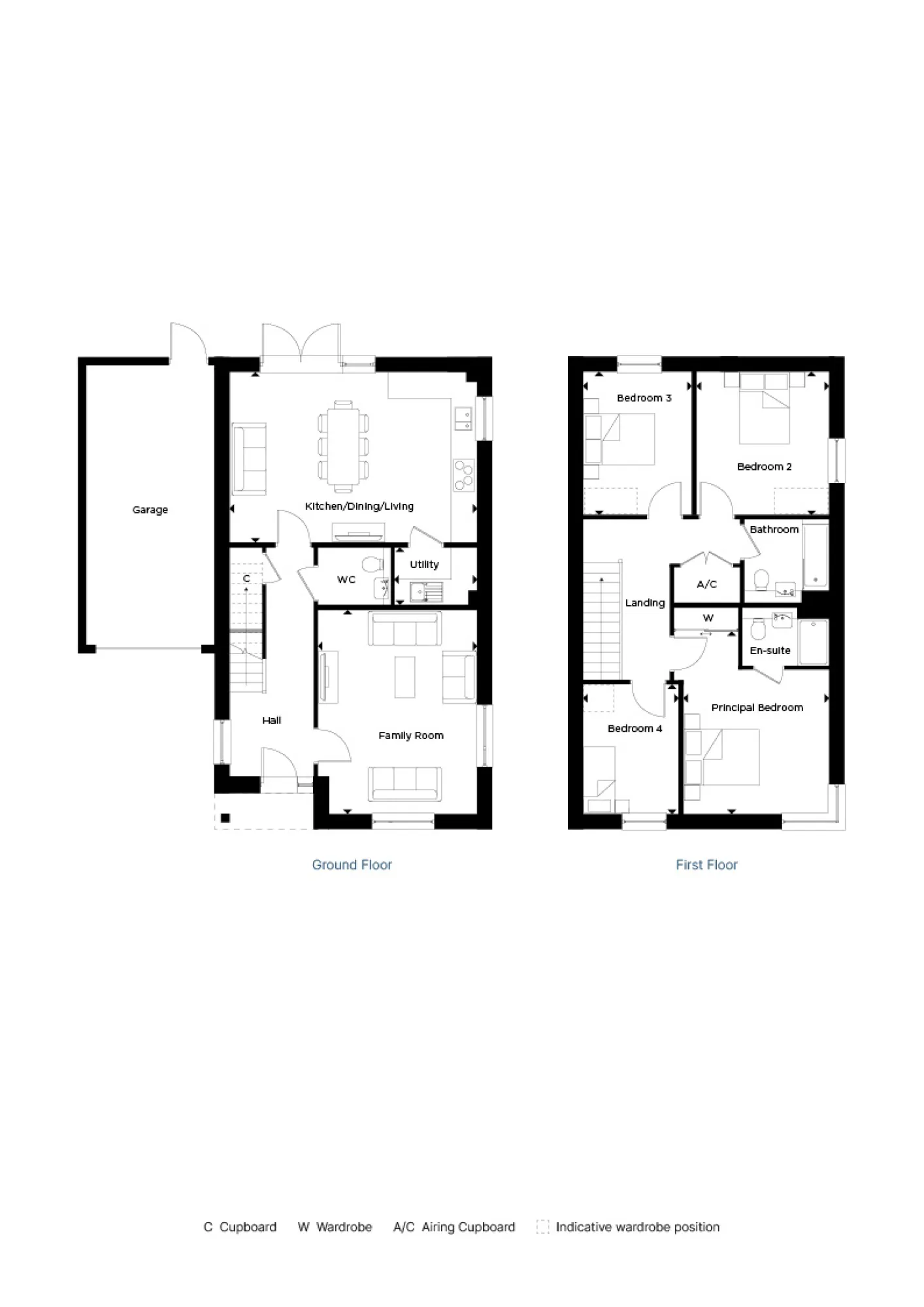 The sycamore, Number 517 Floorplan