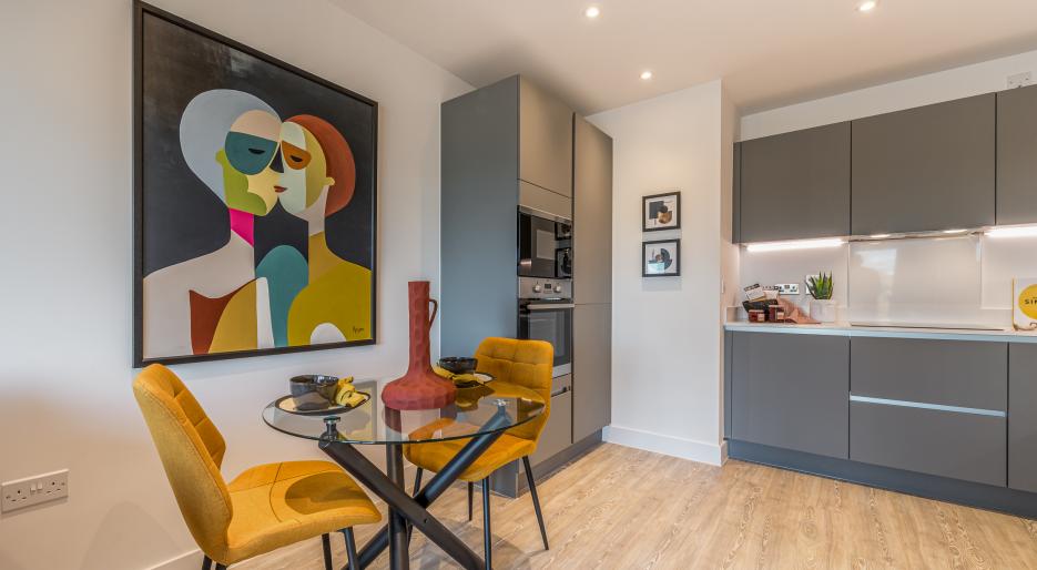 Plot A12 - Kitchen / Dining - The Franklin Building