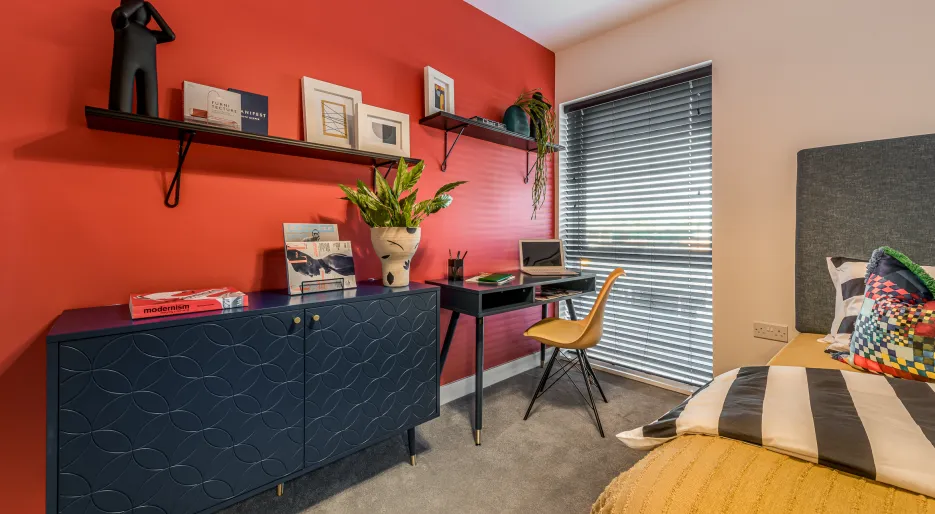 Plot A12 - Bedroom 2 - The Franklin Building