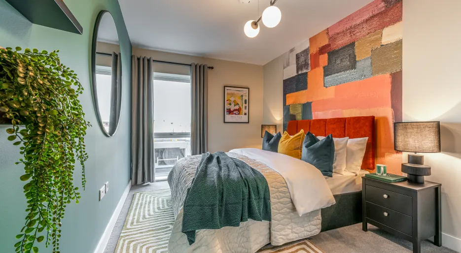 Marleigh Park - Apartment A12, The Franklin Building - Principal Bedroom 1