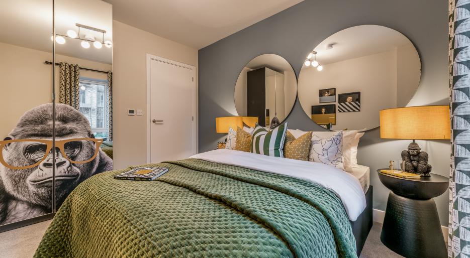 Plot B04 - Bedroom 2 - The Franklin Building