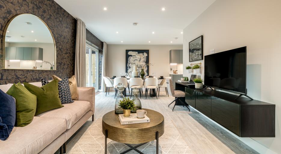Plot 412 - Living / Dining Area
