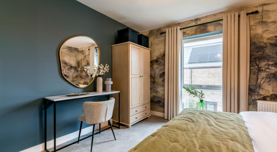 Plot 412 - Bedroom 2 Space