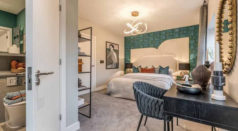 Plot 413 - Principal Bedroom Space