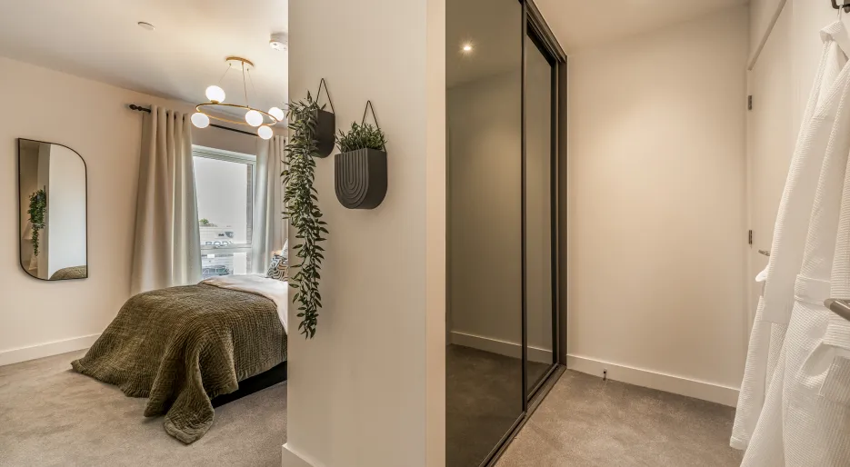 Marleigh Park - Apartment A08, The Franklin Building - Bedroom Wardrobe