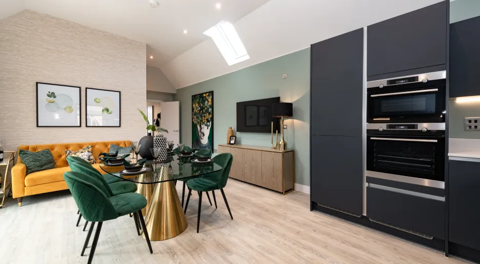 Plot 158  Marleigh Park - Open Kitchen Dining 