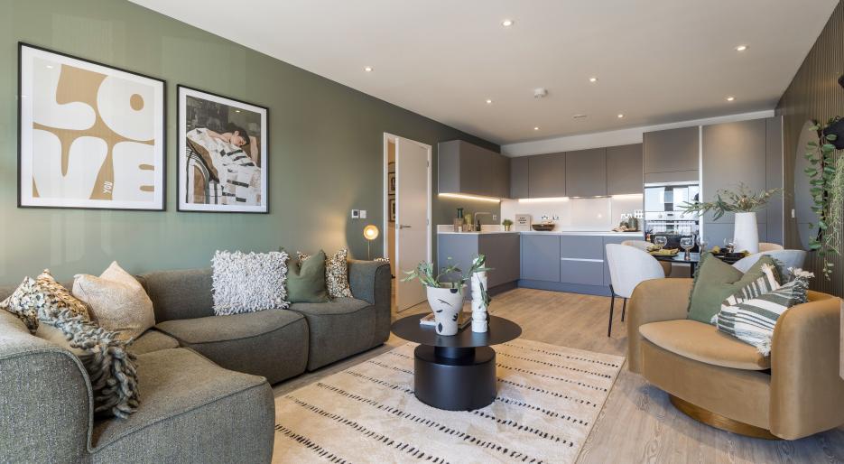 Marleigh Park - Plot A08 Living Dining Space