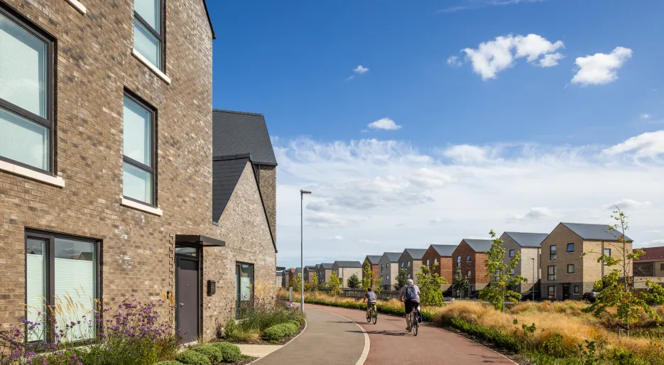 Marleigh Park - Cycle Path Scene