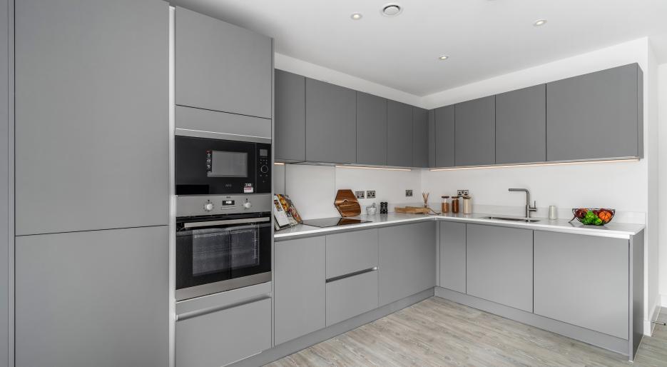 Marleigh Park - The Franklin Building - Apartment A07 - Kitchen 