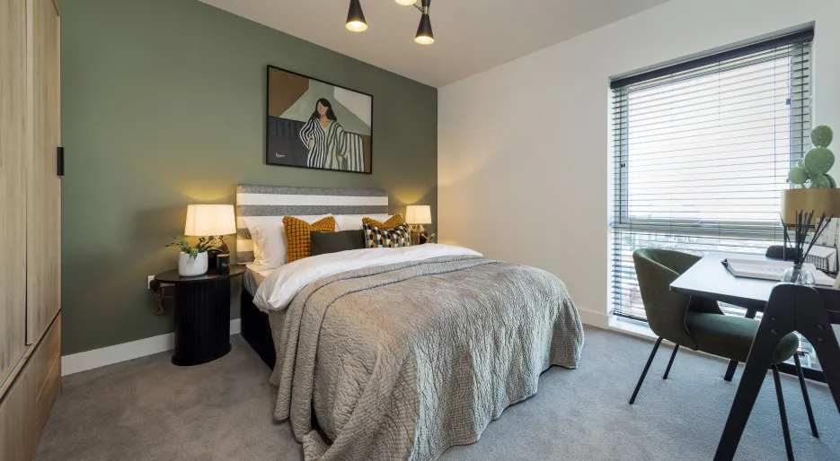 Marleigh Park, Frankilin Building, Show Home Bedroom