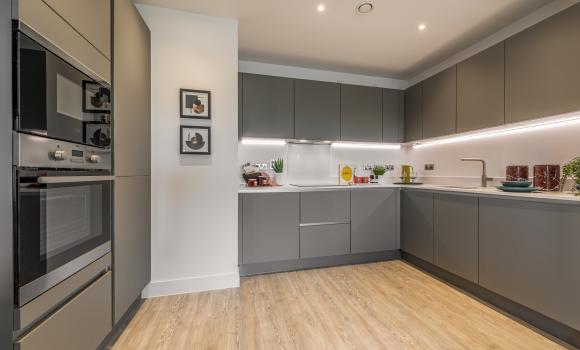 Plot A12 - Kitchen - The Franklin Building