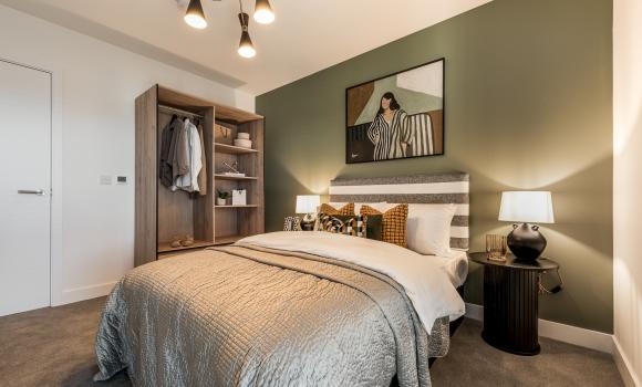 Plot A08 - Bedroom Two - The Franklin Building