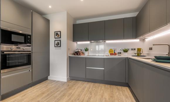 Plot A12 - Kitchen Area - The Franklin Building