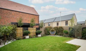 Marleigh Park, Sycamore show home, Garden