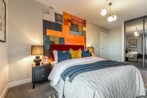 Marleigh Park - Apartment A12, The Franklin Building - Principal Bedroom 