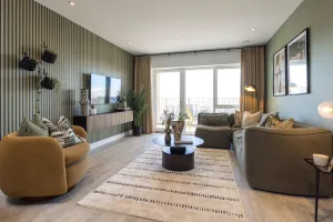 Marleigh Park - Apartment A08, The Franklin Building - Living