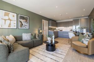 Marleigh Park - Apartment A08, The Franklin Building - Kitchen/Dining/Living