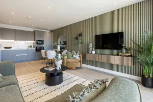 Marleigh Park - Apartment A08, The Franklin Building - Living Area