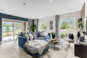 Marleigh Park 2 beroom showhome, living room