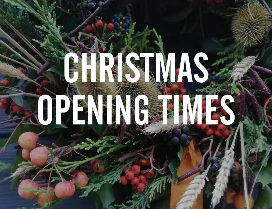 Christmas Opening Times