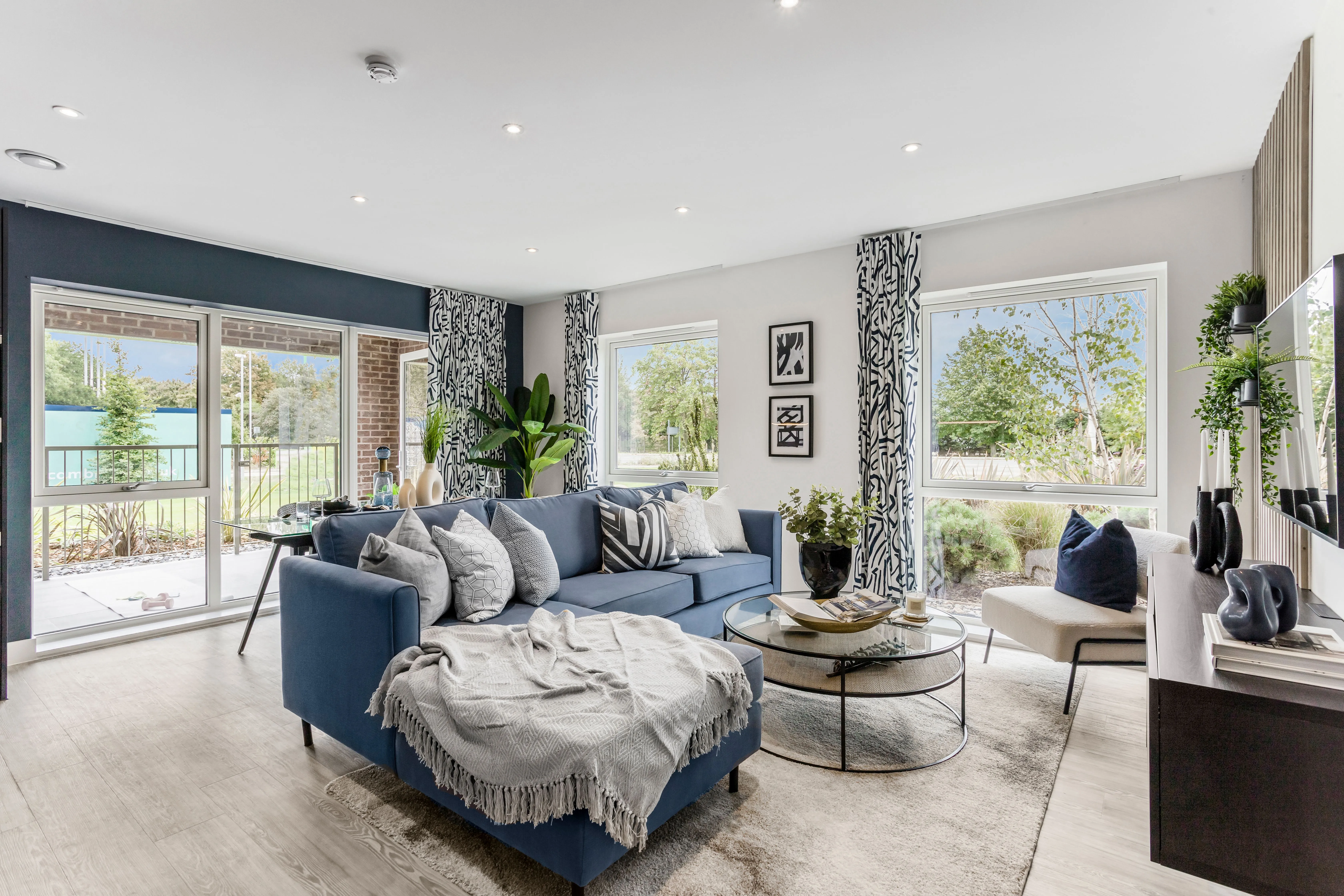 Marleigh Park 2 beroom showhome, living room