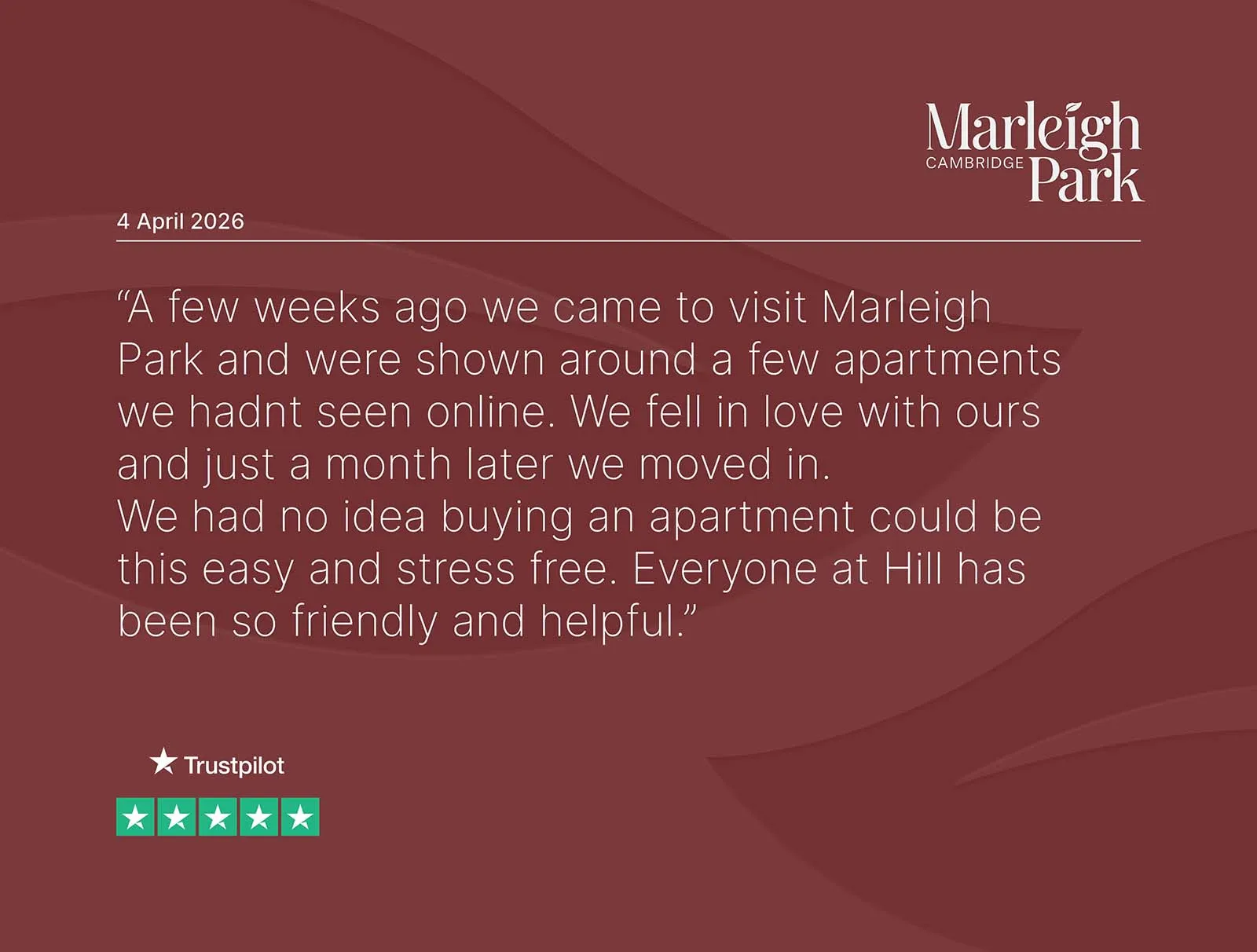 Marleigh Park - Testimonial Quote 2